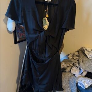Elegant Black Romper